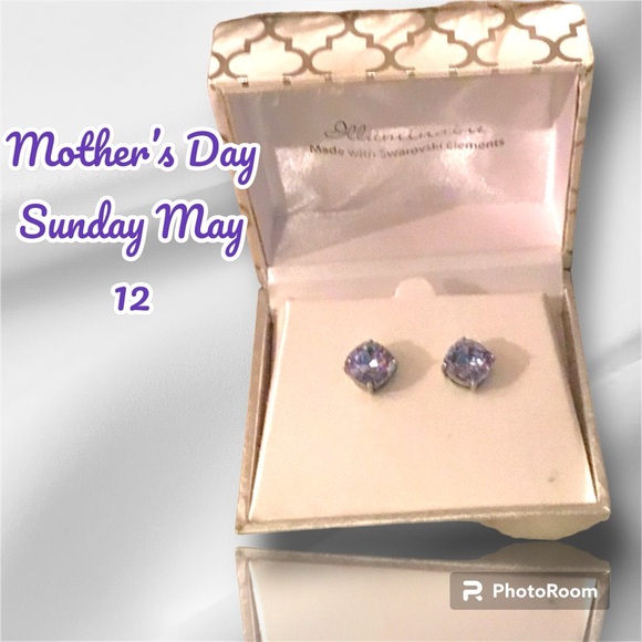 💜 Beautiful Amethyst Earrings 💜 - Picture 5 of 6